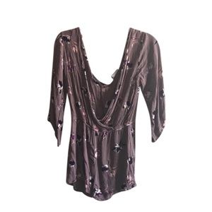 Tillys Blush Floral Romper